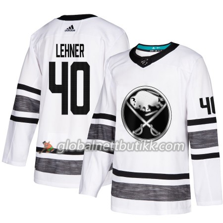 Buffalo Sabres Hockeydrakt Robin Lehner 40 Hvit 2019 NHL All-Star Adidas Authentic - Herre